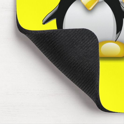 PINGUIN-FREUNDE LINUXS TUX MOUSEPAD (Ecke)