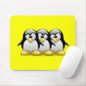 PINGUIN-FREUNDE LINUXS TUX MOUSEPAD (Mit Mouse)