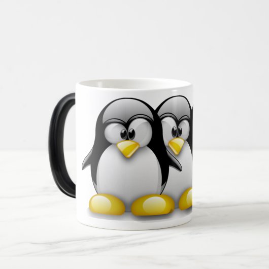 PINGUIN-FREUNDE LINUXS TUX VERWANDLUNGSTASSE (Vorderseite Links)