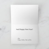 Pinguin frohe Weihnachten von der ganzen Gang! (Innenseite)