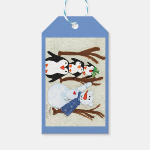 Pinguin Fun - Kinder Kunst für das CHOC Geschenkanhänger