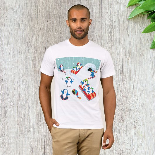Pinguin Fun Mens T - Shirt