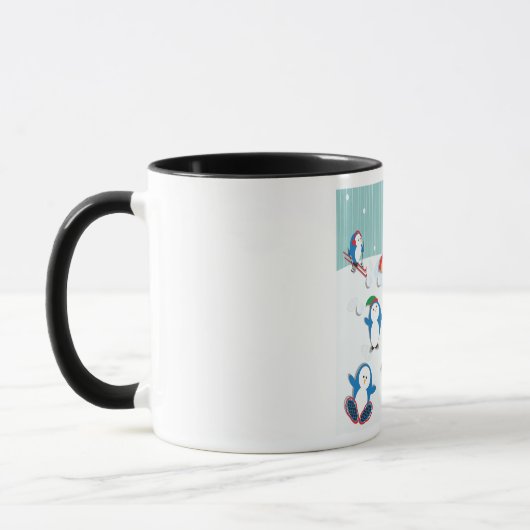 Pinguin Fun Tasse (Links)
