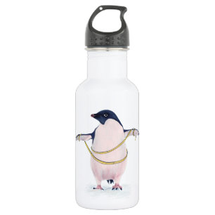 Pinguin Funny Bird zu Ernährung Edelstahlflasche