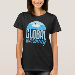 Pinguin für die globale Erwärmung trifft Polar Bea T-Shirt