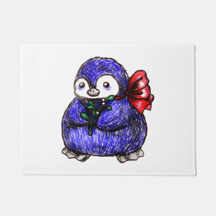 Pinguin Fußmatte