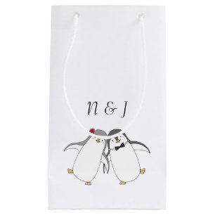 Pinguin Gastgeschenk Hochzeit Beutel Niedlich Ping Kleine Geschenktüte