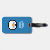 Pinguin-Gepäckanhänger individuell anpassen. Geben Gepäckanhänger (Rückseite horizontal)