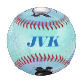 Pinguin-Geschenke und -Accessoires Baseball (Rückseite)