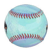 Pinguin-Geschenke und -Accessoires Baseball (Vorderseite)