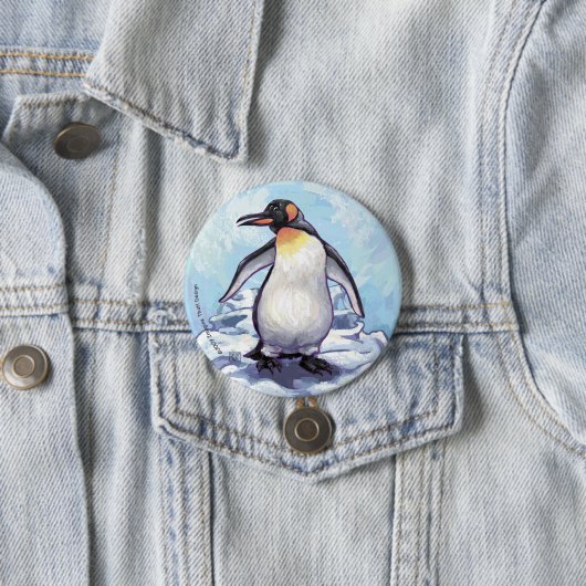 Pinguin-Geschenke und -Accessoires Button (Beispiel)