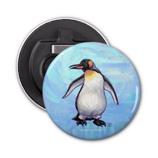 Pinguin-Geschenke und -Accessoires Flaschenöffner (Vorderseite)