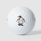 Pinguin-Geschenke und -Accessoires Golfball (Vorderseite)