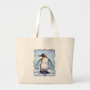 Pinguin-Geschenke und -Accessoires Jumbo Stoffbeutel