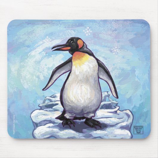 Pinguin-Geschenke und -Accessoires Mousepad (Vorne)