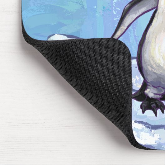 Pinguin-Geschenke und -Accessoires Mousepad (Ecke)
