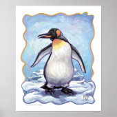 Pinguin-Geschenke und -Accessoires Poster (Vorne)