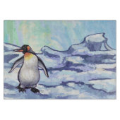 Pinguin-Geschenke und -Accessoires Schneidebrett (Vorderseite)