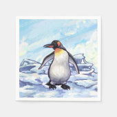 Pinguin-Geschenke und -Accessoires Serviette (Vorderseite)