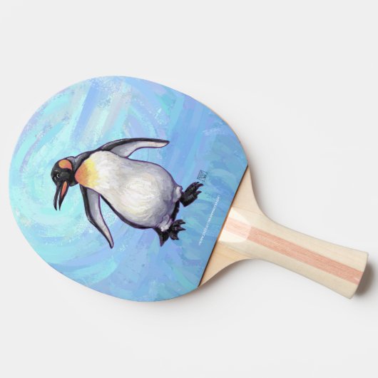 Pinguin-Geschenke und -Accessoires Tischtennis Schläger (Seitenansicht)