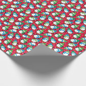 Pinguin Geschenkpapier (Ecke)