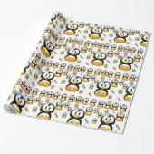 Pinguin Geschenkpapier (Ungerollt)