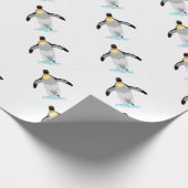 Pinguin Geschenkpapier (Ecke)