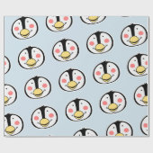 Pinguin Geschenkpapier (Flach)