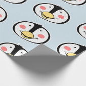 Pinguin Geschenkpapier (Ecke)