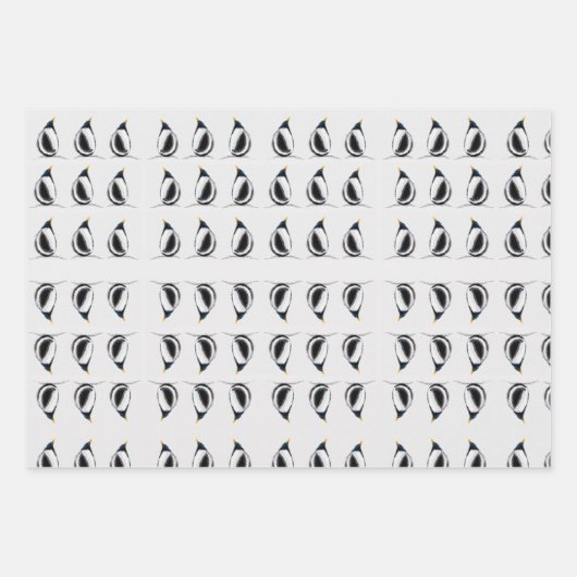 Pinguin Geschenkpapier Set (Vorderseite 3)