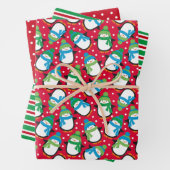 Pinguin Geschenkpapier Set (Beispiel)
