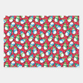 Pinguin Geschenkpapier Set (Vorderseite)