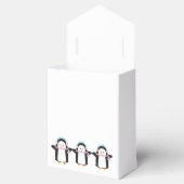 Pinguin Geschenkschachtel (Geöffnet)