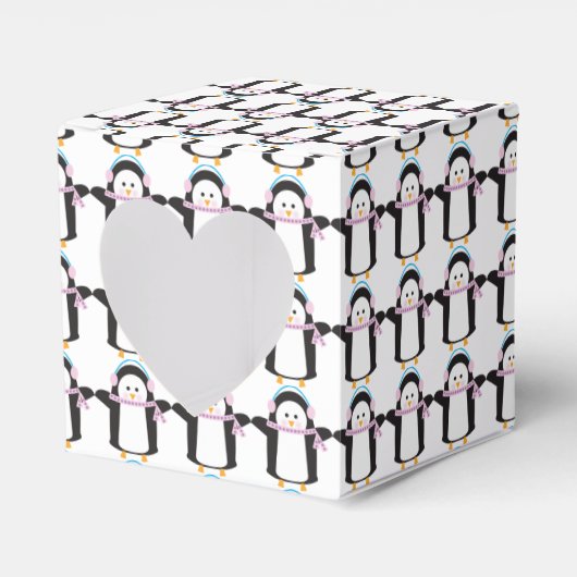 Pinguin Geschenkschachtel (Vorderseite)