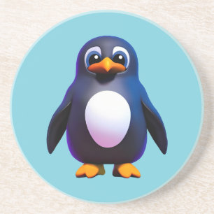 Pinguin Getränkeuntersetzer