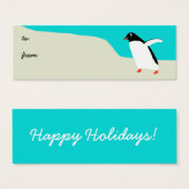 Pinguin-Gift-Tags (Vorne & Hinten)