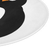 Pinguin Glass Cutting Board Schneidebrett (Ecke)