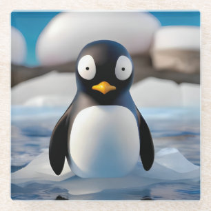 Pinguin Glasuntersetzer