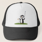 Pinguin-Golf Truckerkappe (Vorderseite)