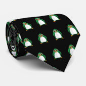 Pinguin Green Krawatte (Gerollt)