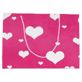 Pinguin Große Geschenktüte (Rückseite)