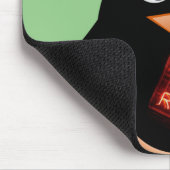 Pinguin Guitar Mouse Pad! Mousepad (Ecke)