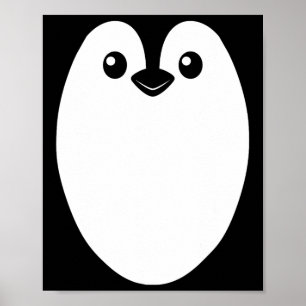 Pinguin Halloween Kostüm für Männer Frauen Kinder  Poster