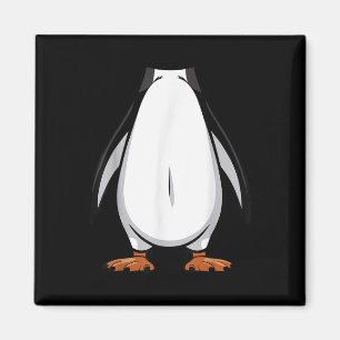 Pinguin Halloween Outfit Funny Simple Kids Costume Magnet