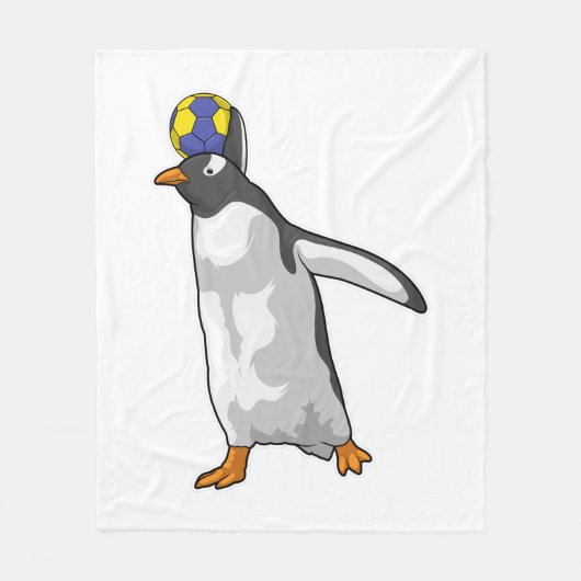 Pinguin Handball Handball Handball Fleecedecke (Vorderseite)