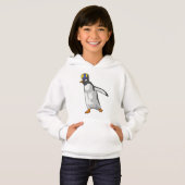 Pinguin Handball Handball Handball Hoodie (Vorne ganz)