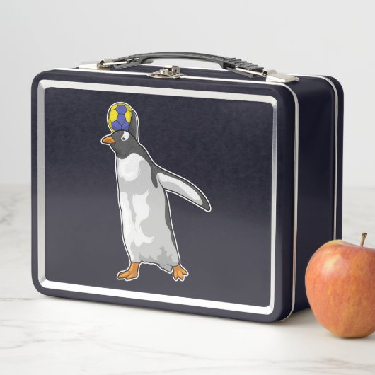 Pinguin Handball Handball Handball Metall Brotdose (Beispiel)