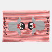 Pinguin Handtuch (Horizontal)