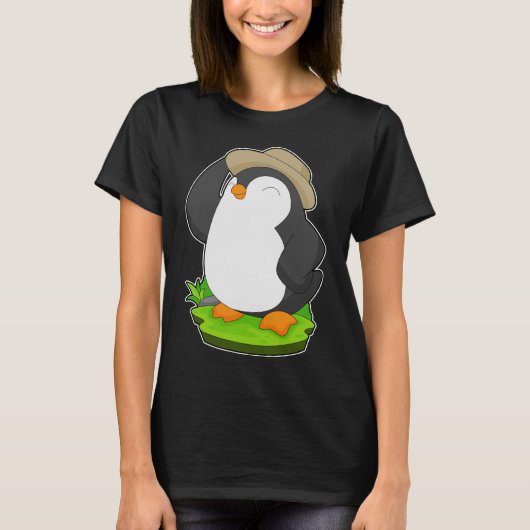 Pinguin Hat T-Shirt (Vorderseite)