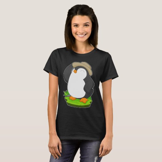 Pinguin Hat T-Shirt (Vorne ganz)
